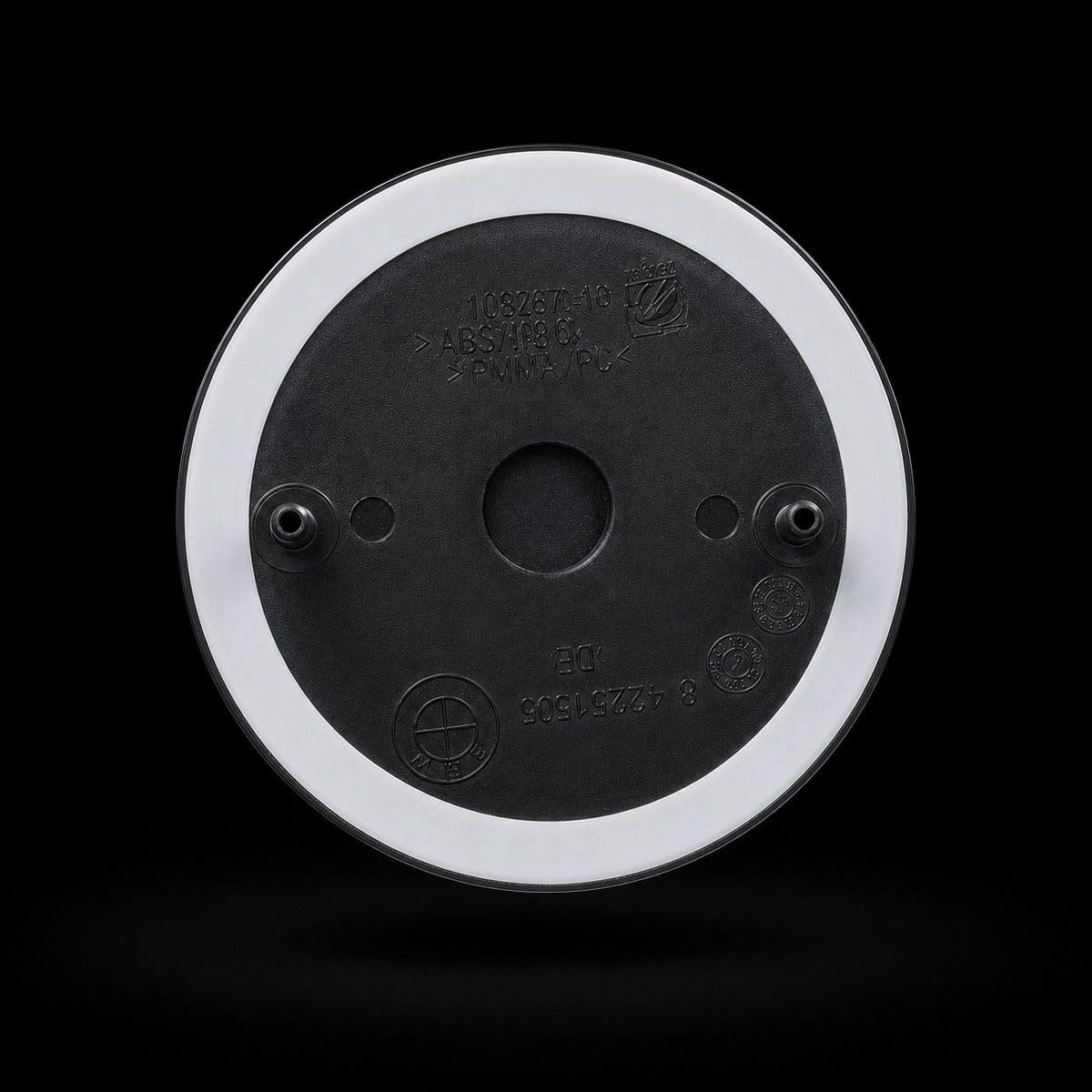 Ivory Gold — Forged Carbon Badge