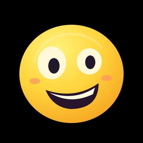 Glitch Grin design preview